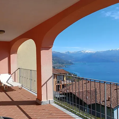 Apartment In Oggebbio With Lake Maggiore Views, Cleaning Included